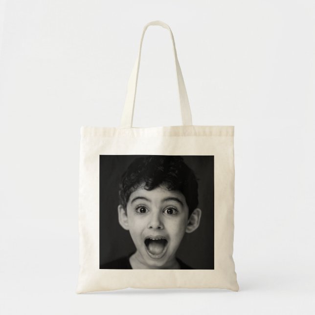 Bolsa Tote Adicionar Sua Própria Foto Personalizada Da Famíli (Frente)