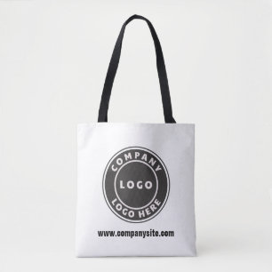 Bolsa Tote Adicione o site da sua empresa e o logotipo person