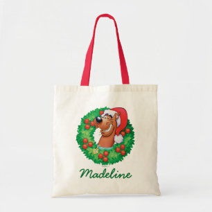 Bolsa Tote Adicione seu   conhecido Scooby na grinalda