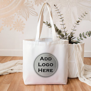 Bolsa Tote Adicione Seu Logotipo Presente Corporativo