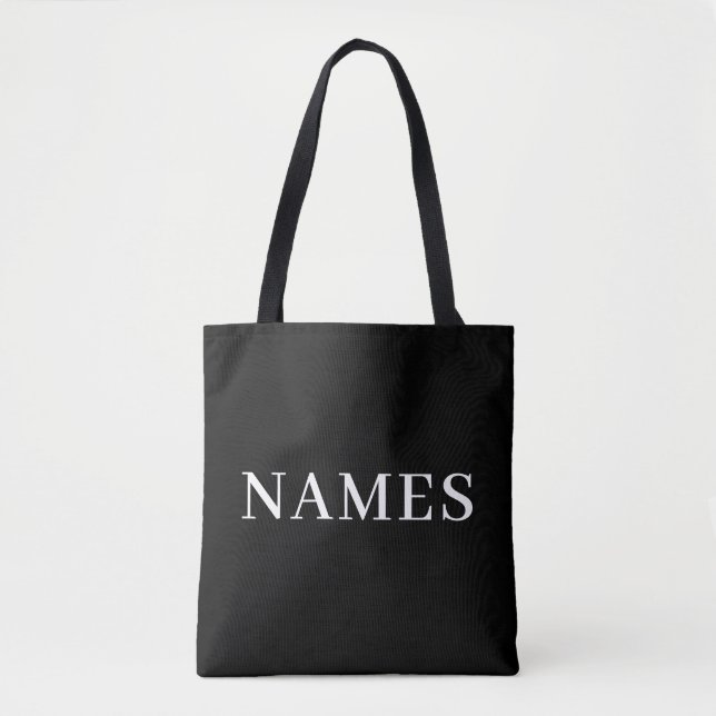Bolsa Tote Adicione Seu Nome (Frente)
