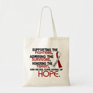 Bolsa Tote Admiração de apoio honrando o cancer principal d