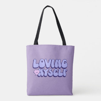 Bolsa Tote Adorando-me ao amor próprio