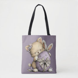BOLSA TOTE ADORÁVEIS GATINHOS TEMÁTICOS DE PÁSCOA ESQUISITOS