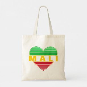 Bolsa Tote Adoro Mali, Coração maliana