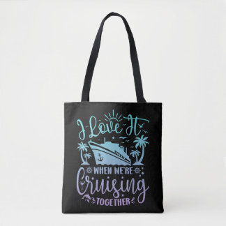 Bolsa Tote Adoro quando estamos cruzando juntos Cruise 2024