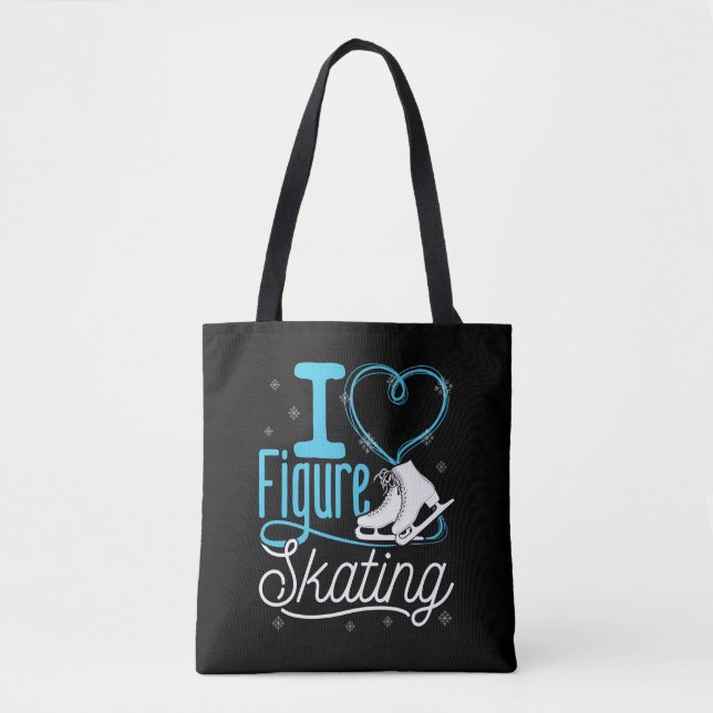 Bolsa Tote Adoro Skating Heart Figure (Frente)