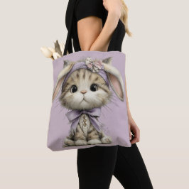 BOLSA TOTE ADOTÁVEIS GATINHOS TEMÁTICOS DE PÁSCOA ESQUISITOS