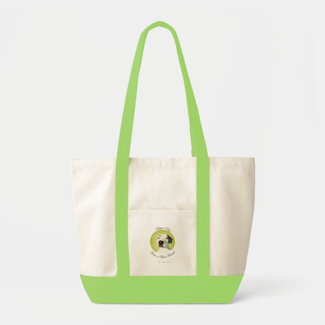 Bolsa Tote Adote um cão (Frente)