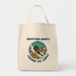 Bolsa Tote Adventure Aguarda a Viagem de Esqui Compass
