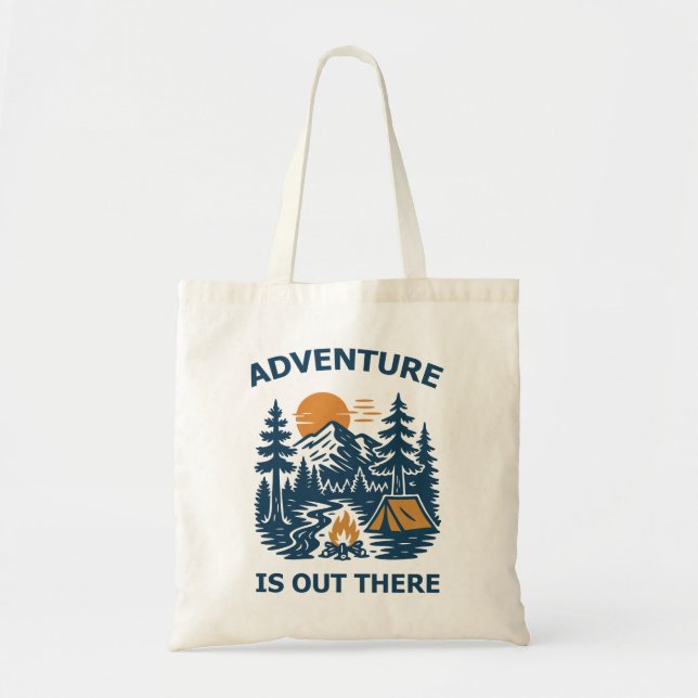 Bolsa Tote Adventure está lá fora (Frente)