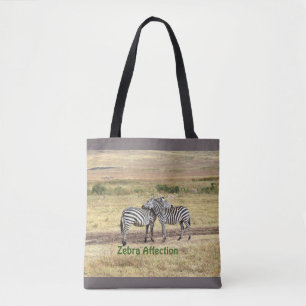 Bolsa Tote Afetação de Zebra