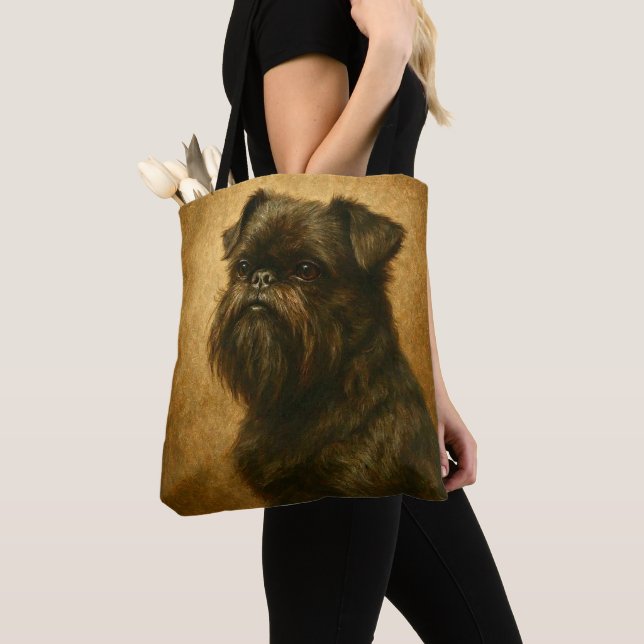 Bolsa Tote Affenpinscher (Close Up)
