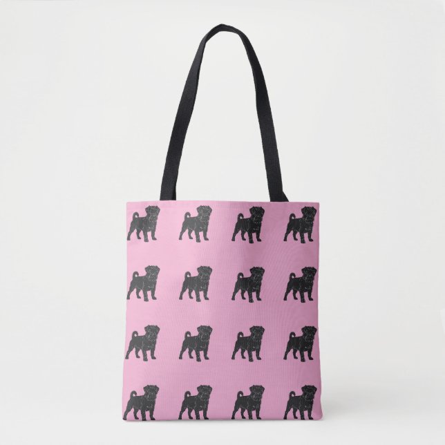 Bolsa Tote Affenpinscher (Frente)