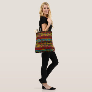 Bolsa Tote África - Patterno de Impressão de Roupa Saco