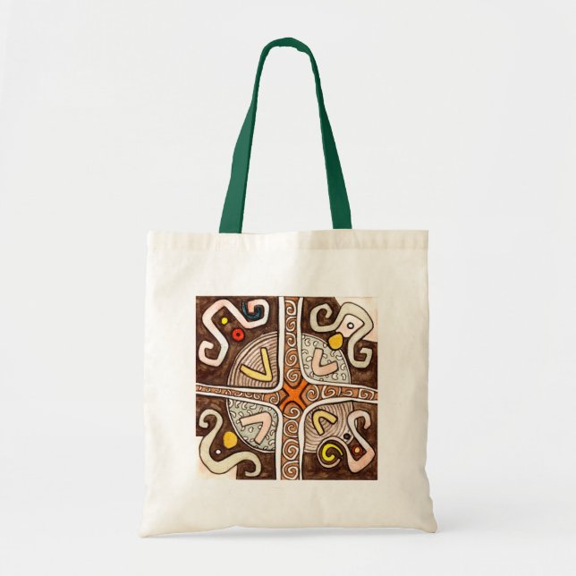 Bolsa Tote African Art Bag (Frente)