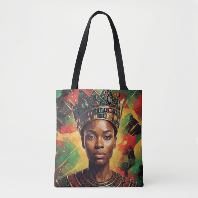 Bolsa Tote African Queen (Frente)