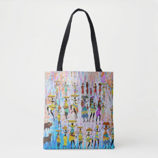 Bolsa Tote African Village