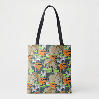 Bolsa Tote Africano, safari, Vida Selvagem