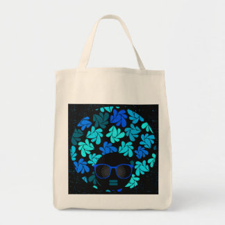 Bolsa Tote Afro Diva Azul