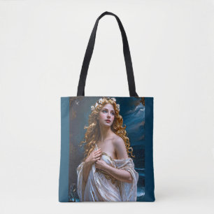 Bolsa Tote Afrodite: Deusa do Amor e da Luz
