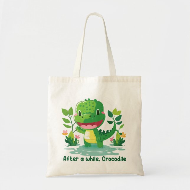 Bolsa Tote After a while, Crocodile (Frente)