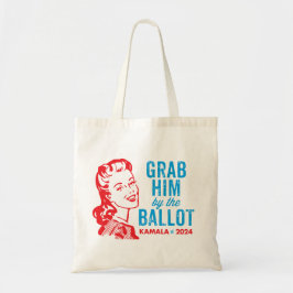Bolsa Tote Agarra-o no escrutínio - Kamala Harris Tote Bag