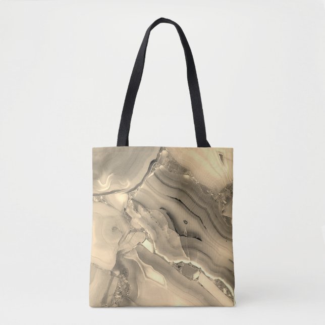 Bolsa Tote Ágata Marrom (Frente)