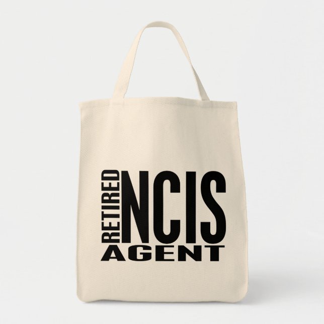 Bolsa Tote Agente aposentado de NCIS (Frente)