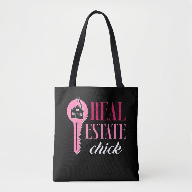 Bolsa Tote Agente Imobiliário Feminino Funny Estate Broker (Frente)
