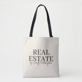 Bolsa Tote Agente Imobiliário Moderno e Ecológico