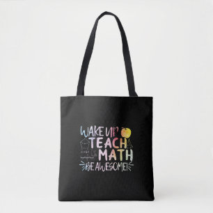 Bolsa Tote Agradecimento ao Professor de Matemática - Seja In