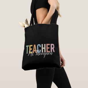 Bolsa Tote Agradecimento Personalizado ao Professor Volta às 