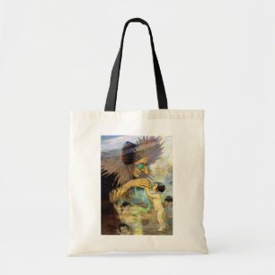 Bolsa Tote Água Bebê e Fada, Jessie Willcox Smith