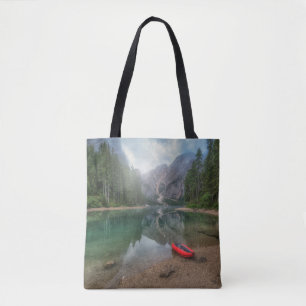 Bolsa Tote Água   Lago South Tyrol, Itália