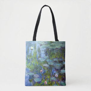 Bolsa Tote Água Lily Pond, Monet