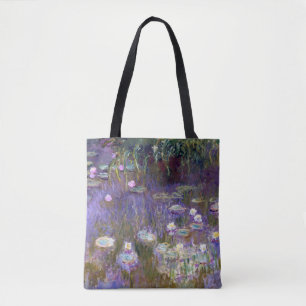Bolsa Tote Água Lily Pond, Monet