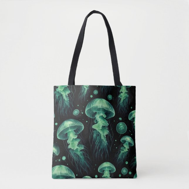 Bolsa Tote Água-viva Brilha (Frente)