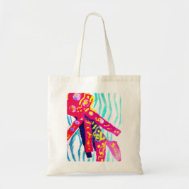 Bolsa Tote Água-viva verão colorido
