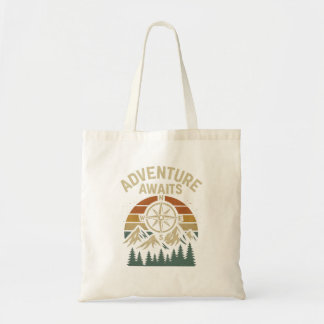 Bolsa Tote Aguardam - Saco de Tote de Viagem Inspiracional