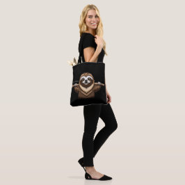 Bolsa Tote "Aguente firme": Palavras encorajadoras de Sloth