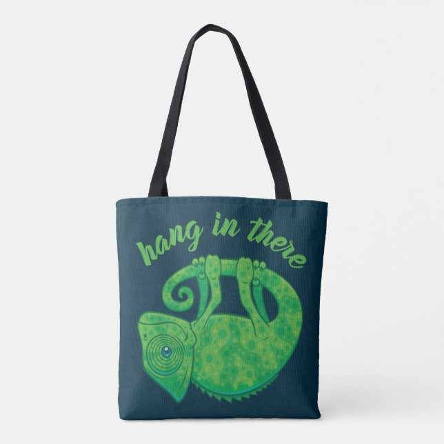 Bolsa Tote Aguente Lá, Camaleão Mágico (Verso)