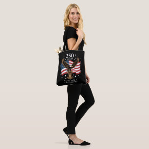 Bolsa Tote Águia e Bandeira 250 Anos da América 1776-2026