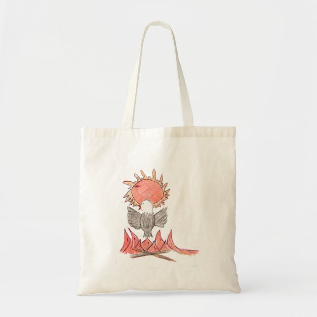 Bolsa Tote Águia Fogo (Frente)
