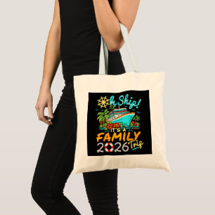 Bolsa Tote Ah Nave É uma Viagem de Família 2026 Combinando Fa