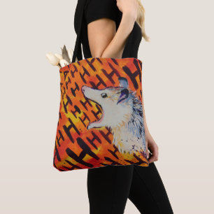 Bolsa Tote AHH Gritando de gambá