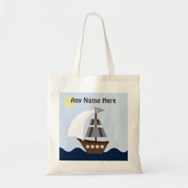 Bolsa Tote Ahoy Mate Personalizado/Náutico/Sailboat Tote Bag