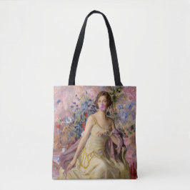 Bolsa Tote Ailsa Villard Flowers Pink Bubble gum