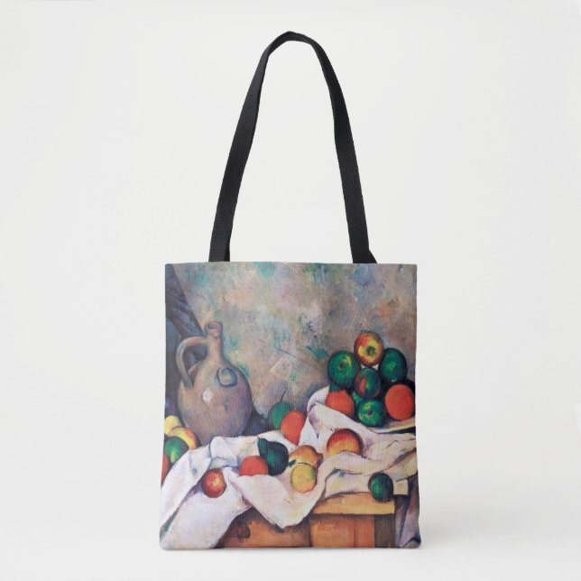 Bolsa Tote Ainda com Frutas, Paul Cezanne (Frente)