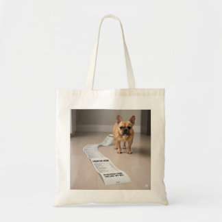 Bolsa Tote Ainda me Recuperando da Minha Conta de Veterinário